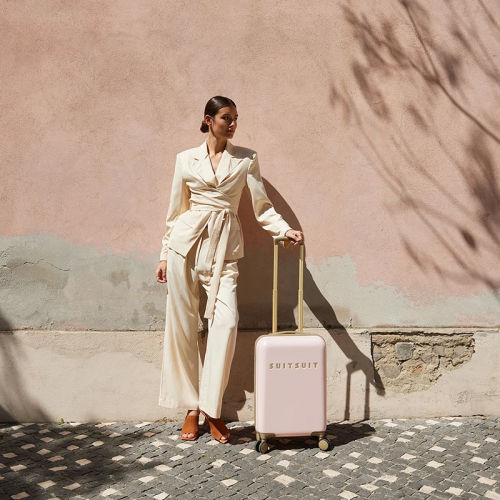 Behoefte aan uitstulping lila Suitsuit Fusion Koffers roze | van Os tassen en koffers